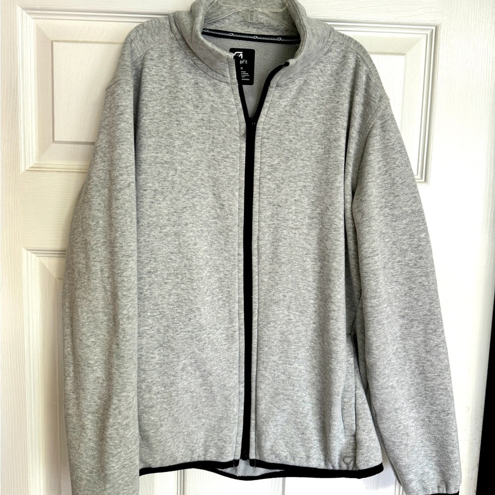 Grey zip up sweatshirt, Gap, boys size 12